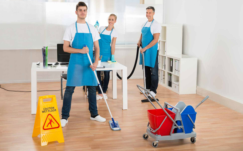 موارد مهم و کلیدی در نظافت اداره و واحدهای تجاری