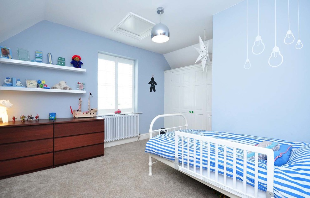 رنگهای سرد برای اتاق کودک
