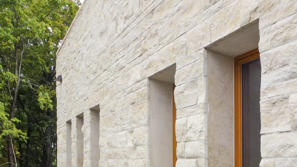 سنگ لایم استون برای نمای ساختمان