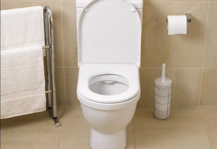 چرا توالت فرنگی تخلیه نمی کند