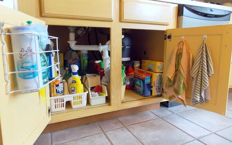 انواع مدل قفسه بندی برای کشو و کابینت آشپزخانه
