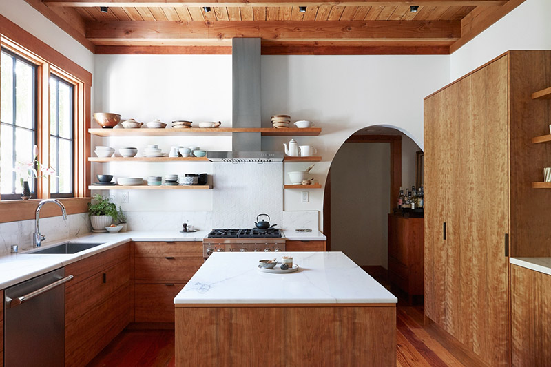 ترفندهای طلایی بازسازی سقف آشپزخانه