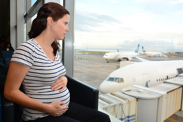 بهترین زمان برای انجام پروازهای هوایی دردوران بارداری ، در اواسط این دوره است