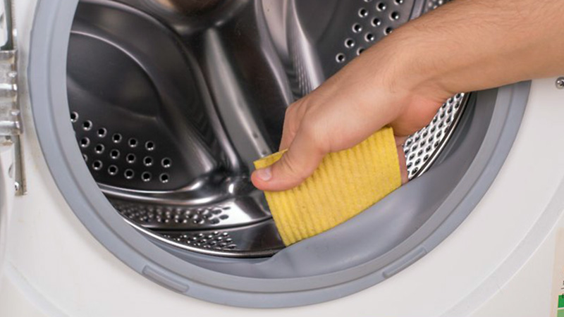 تمیز کردن ماشین لباسشویی با سرکه