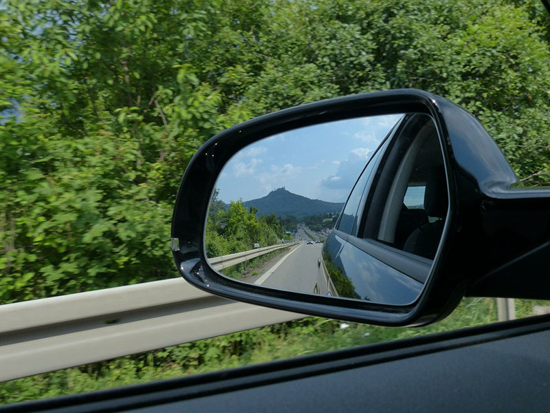  طرز تنظیم آینه خودرو  تنظیم دقیق آینه بغل خودرو