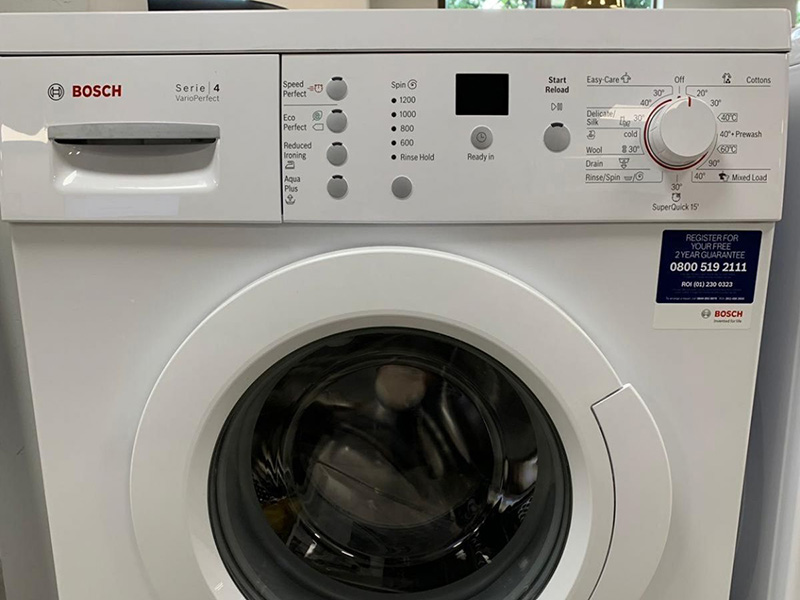 کد خطا یا ارور ماشین لباسشویی بوش