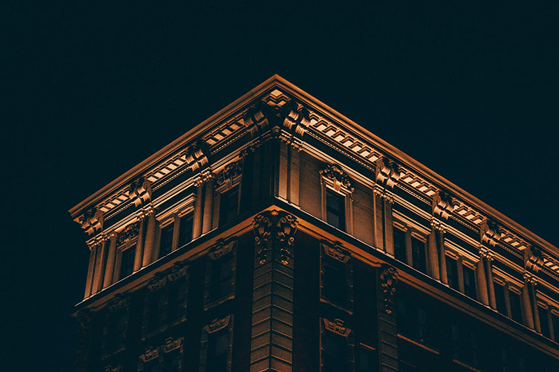 شیوه نورپردازی نمای بیرونی ساختمان