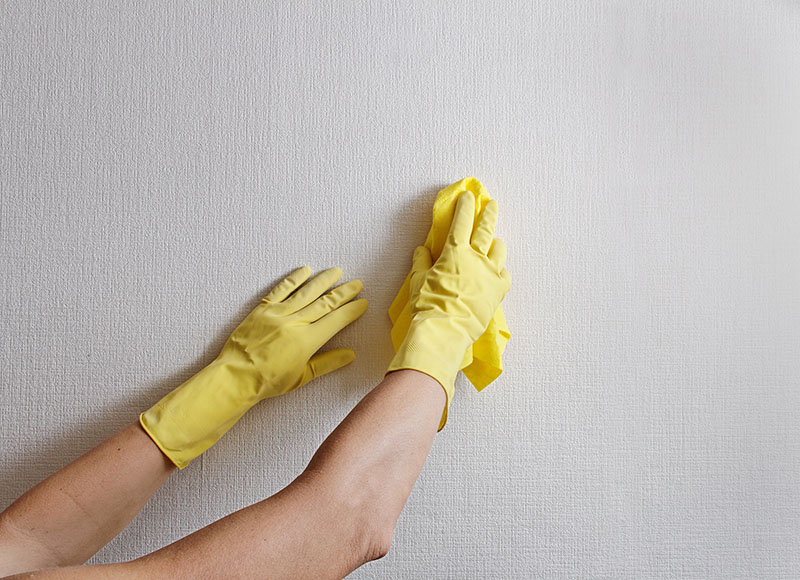 تمیز کردن کاغذ دیواری علاوه بر افزایش طول عمر کاغذ دیواری، هزینه تعمیر یا تعویض شما را نیز کاهش می‌دهد.