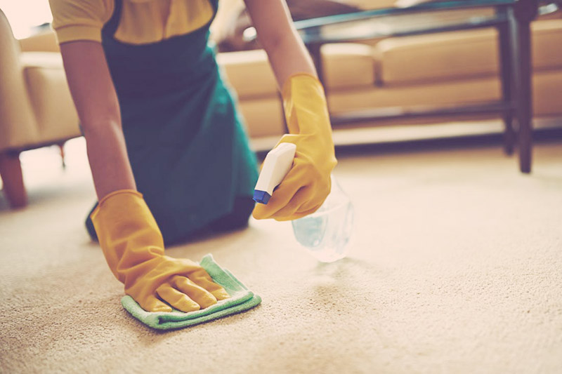 چگونه انواع مختلف لکه‌های فرش را به آسانی پاک کنیم؟