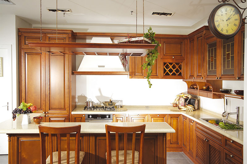 مدل کابینت آشپزخانه چوبی