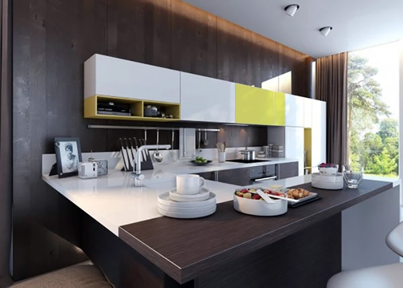 طرح و مدل استیکر کابینت آشپزخانه