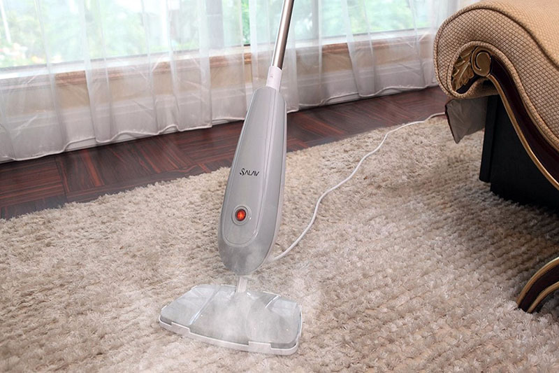 نحوه تمیز کردن و شستن فرش با بخارشوی خانگی